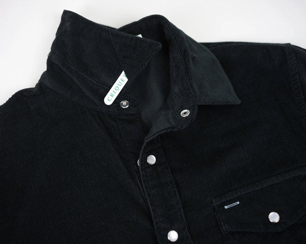 Criquet Corduroy Pearl Snap Long Sleeve Shirt