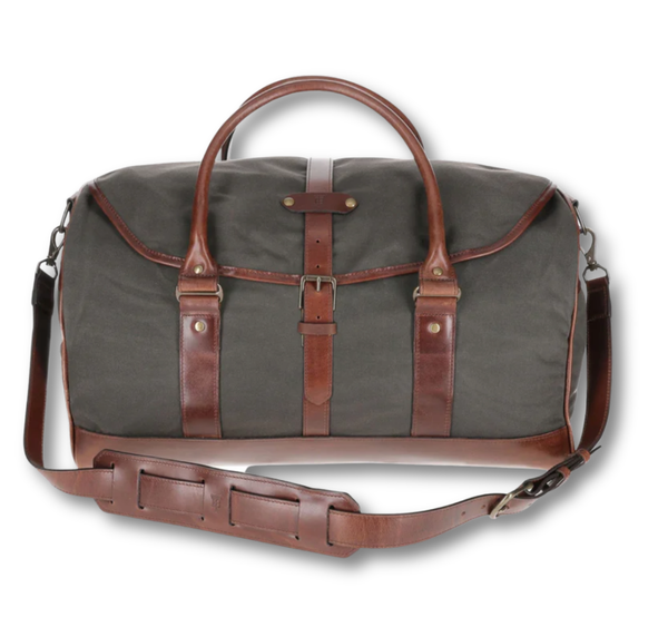 Tom Beckbe Canvas Weekender Duffel Bag