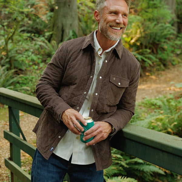 Criquet Corduroy Quilted Shacket