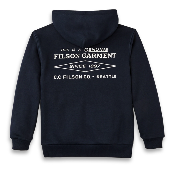 Filson Prospector Graphic Hoodie in Night Sky Diamond