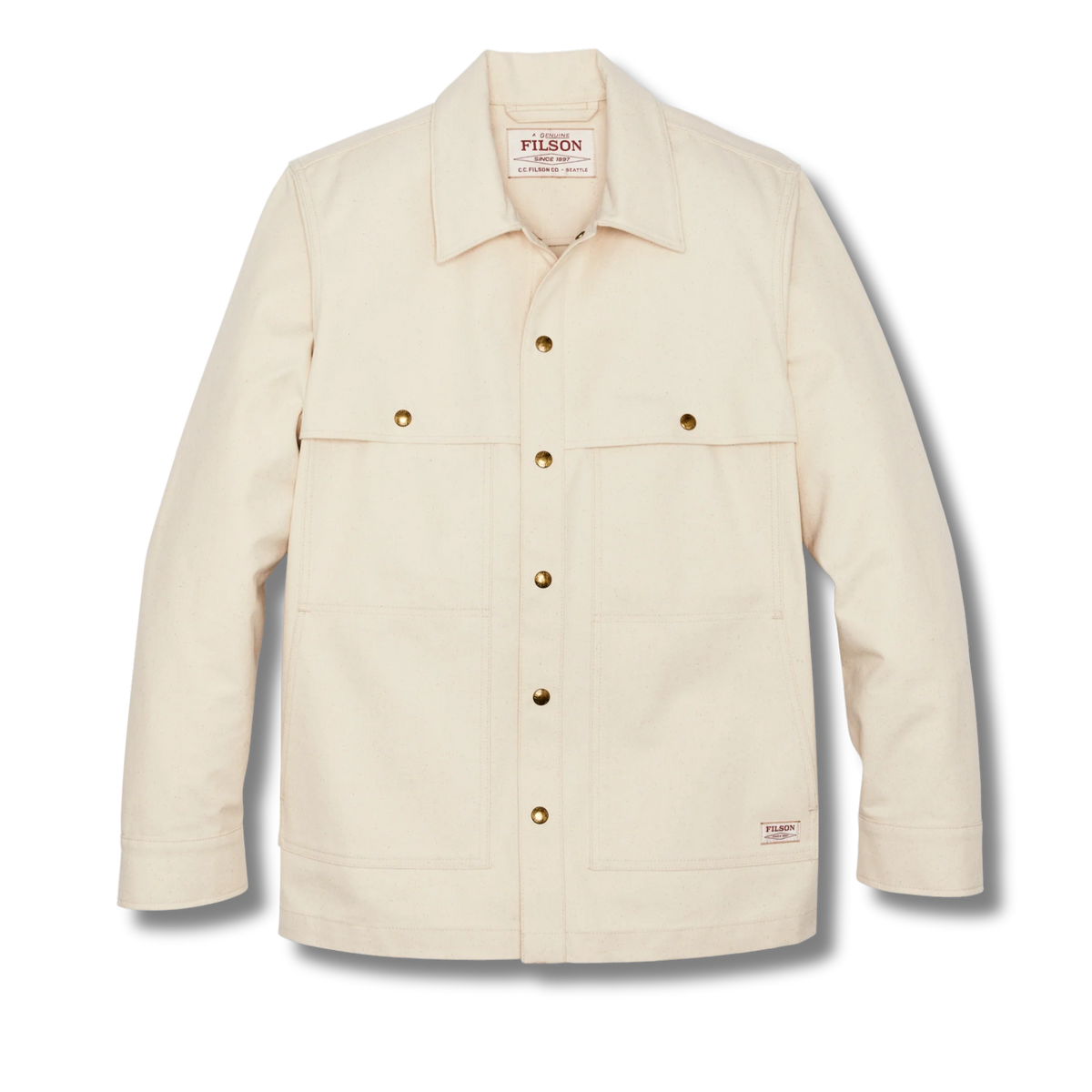 Filson Dry Tin Cloth Forester Jac-Shirt | Albemarle Angler Filson Dry Tin Cloth Forester Jac-Shirt | Albemarle Angler