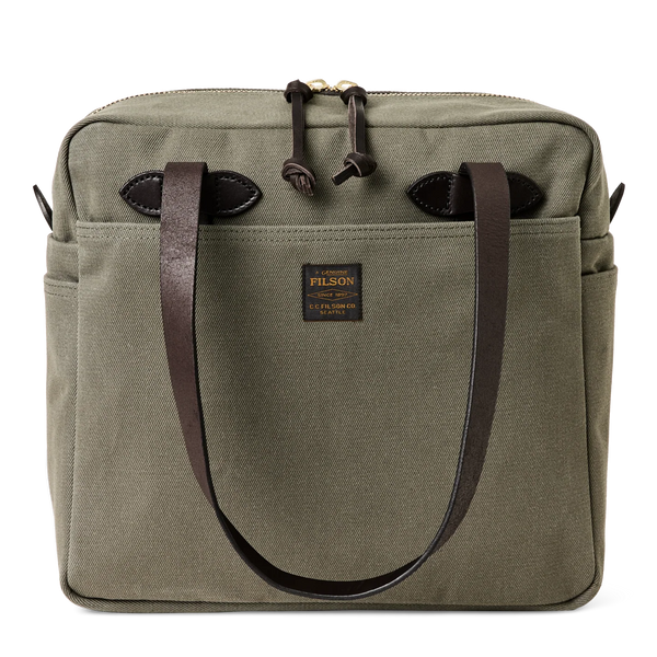 Filson Rugged Twill Zipper Tote Bag