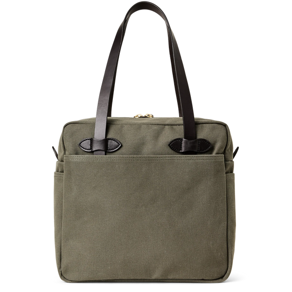 Filson Rugged Twill Zipper Tote Bag
