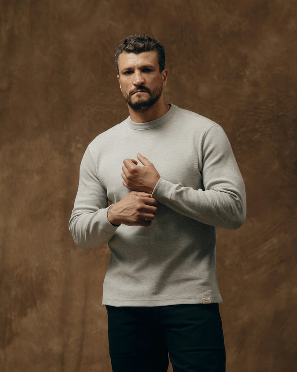 Filson Waffle Knit Thermal Crewneck Sweater