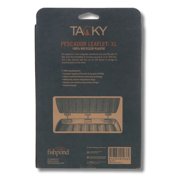 Fishpond Tacky Pescador Leaflet - XL