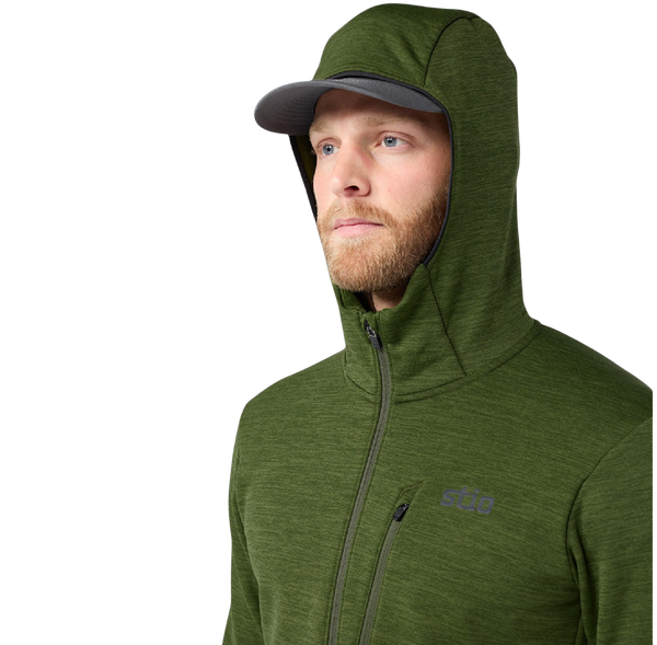 Stio Men's Glide Power Stretch Full-Zip Hoodie