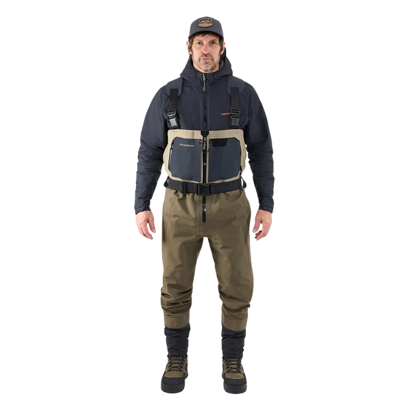 Grundéns Men's Boundary Zip Stockingfoot Wader