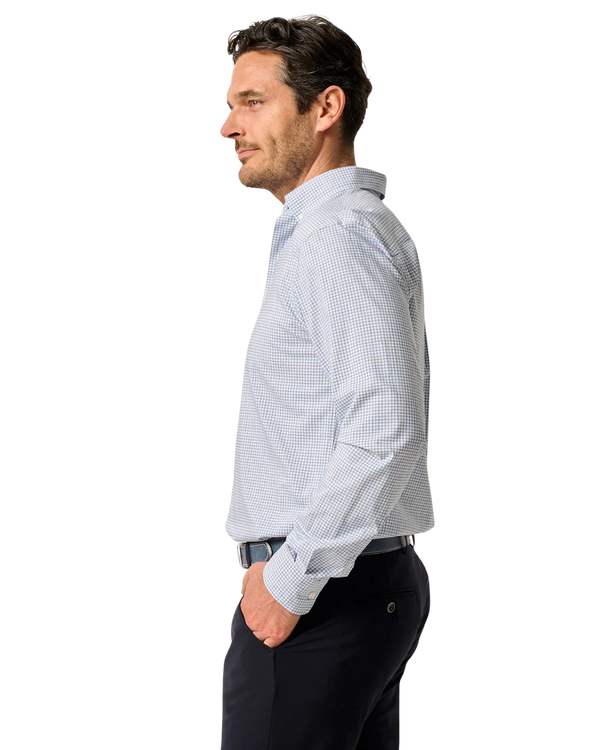 Johnnie-O Everyday Performance Button Down Shirt – Koby Mini Pane