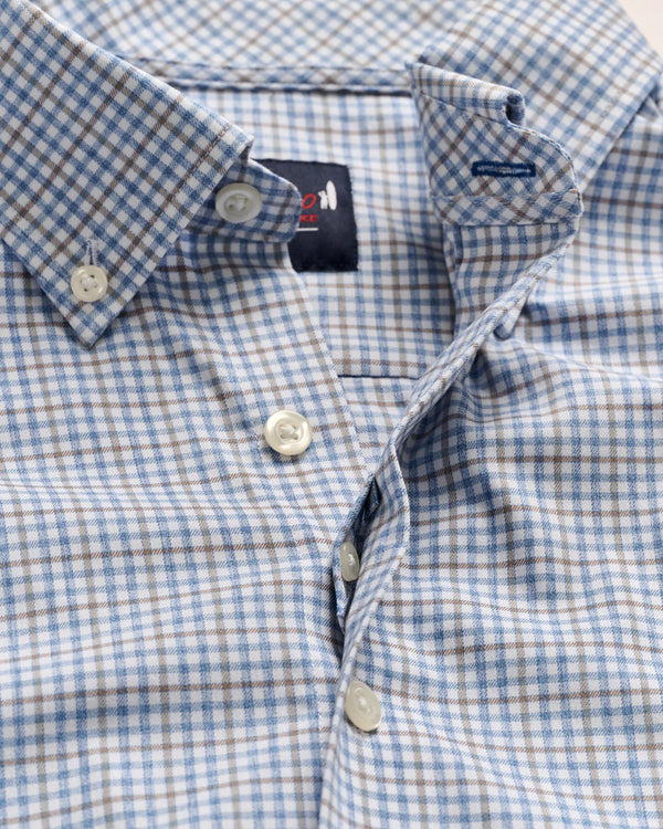 Johnnie-O Everyday Performance Button Down Shirt – Koby Mini Pane