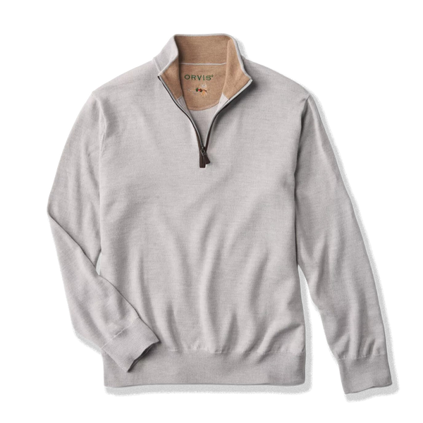 Orvis Merino Quarter Zip Sweater 2.0