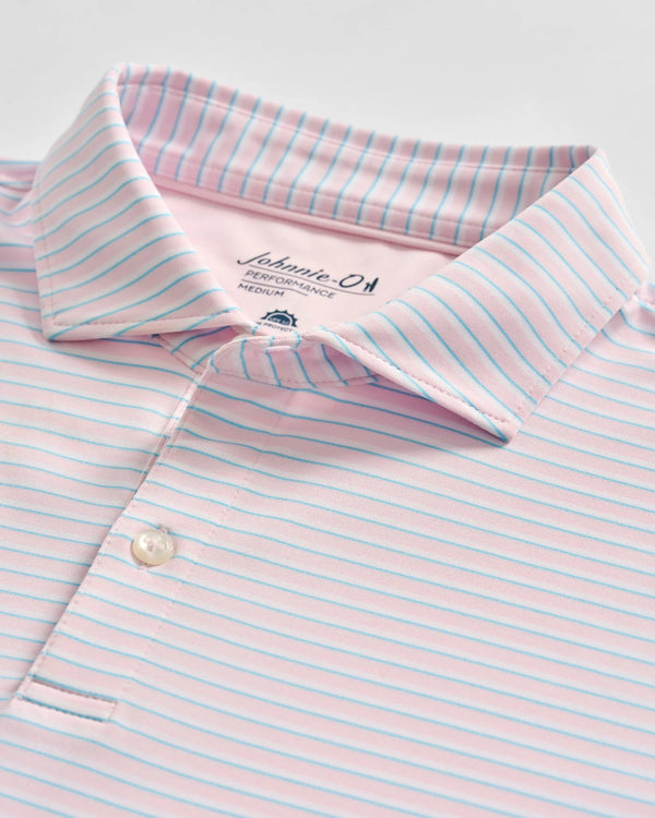 Johnnie-O Performance Jersey Polo - Rez Stripe