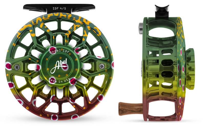 Abel SDF 4/5 Ported Fly Reel Abel SDF 4/5 Ported Fly Reel