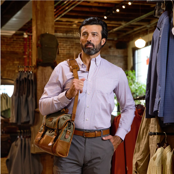 Tom Beckbe Powell Long-Sleeve Performance Sport Shirt