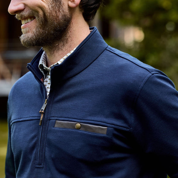 Tom Beckbe Tucker Fleece Quarter Zip