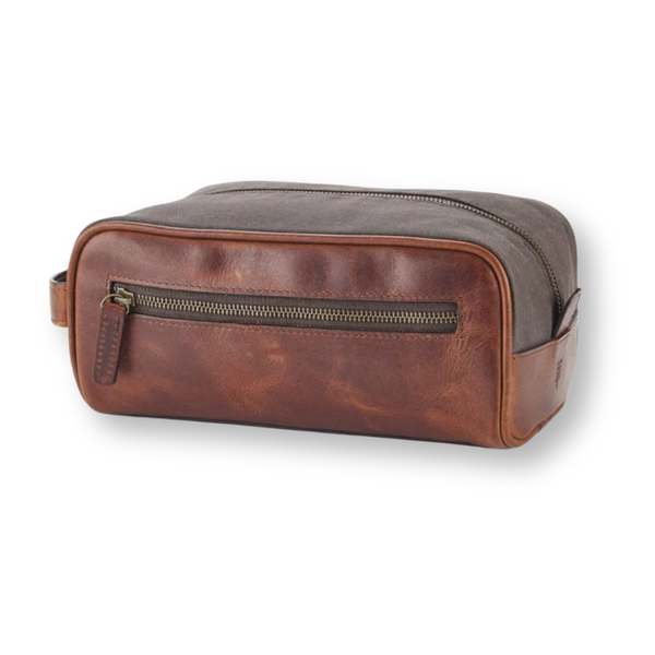 Tom Beckbe Waxed Canvas Dopp Kit