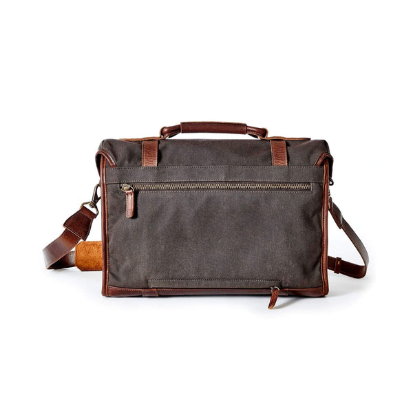 Tom Beckbe Waxed Canvas Messenger Bag