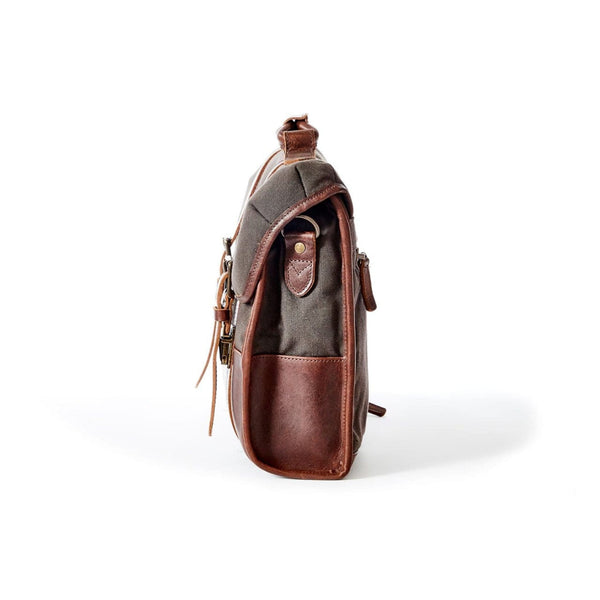 Tom Beckbe Waxed Canvas Messenger Bag