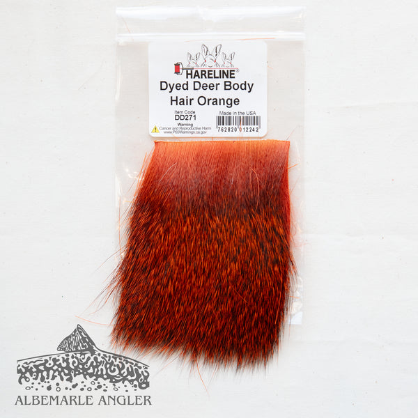Hareline Dyed Deer Body Hair