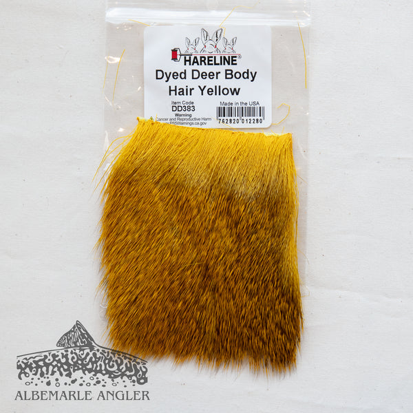 Hareline Dyed Deer Body Hair