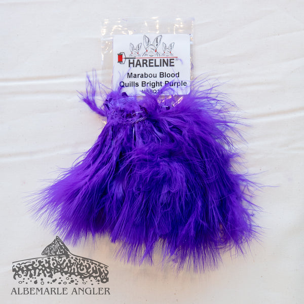 Hareline Marabou Blood Quills