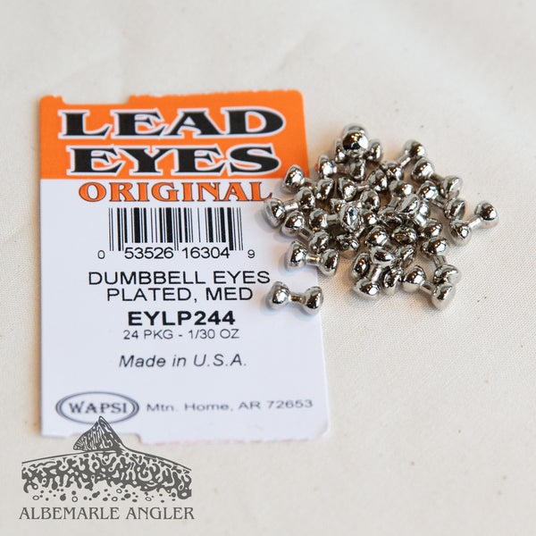 Wapsi Lead Plated Dumbbell Eyes