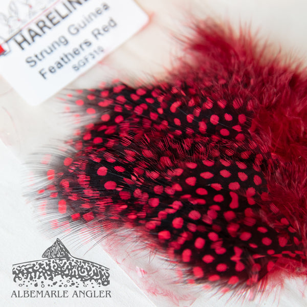 Hareline Strung Guinea Feathers