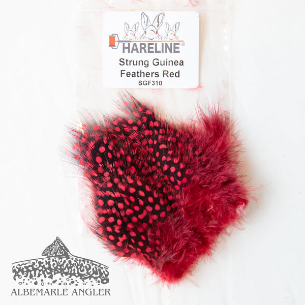 Hareline Strung Guinea Feathers