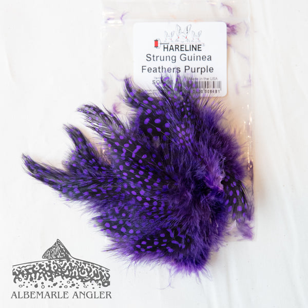 Hareline Strung Guinea Feathers