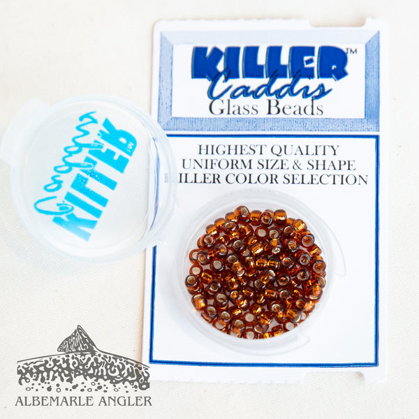 Killer Caddis Glass Beads