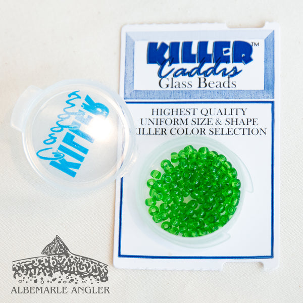 Killer Caddis Glass Beads