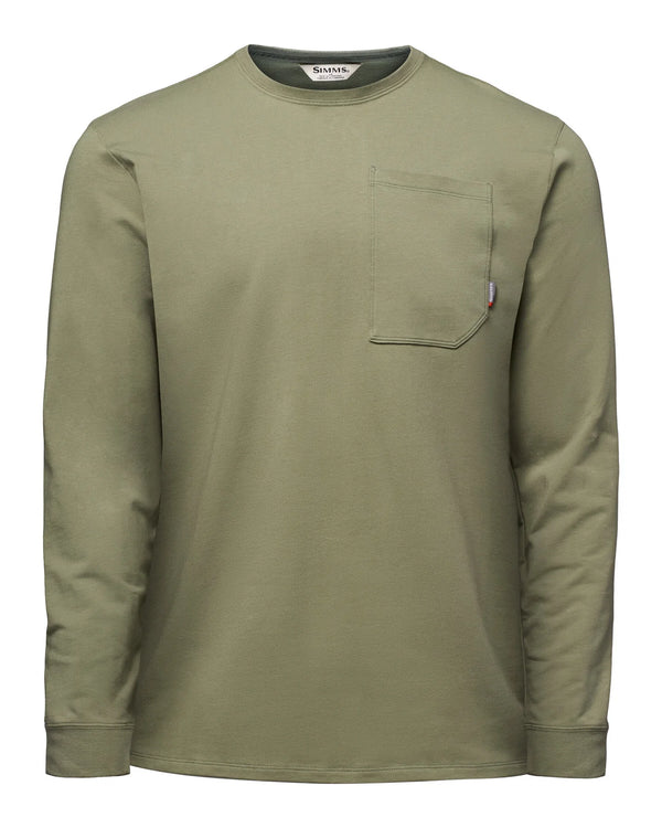 Simms Men's Harbor Long-Sleeve Crew Shirt