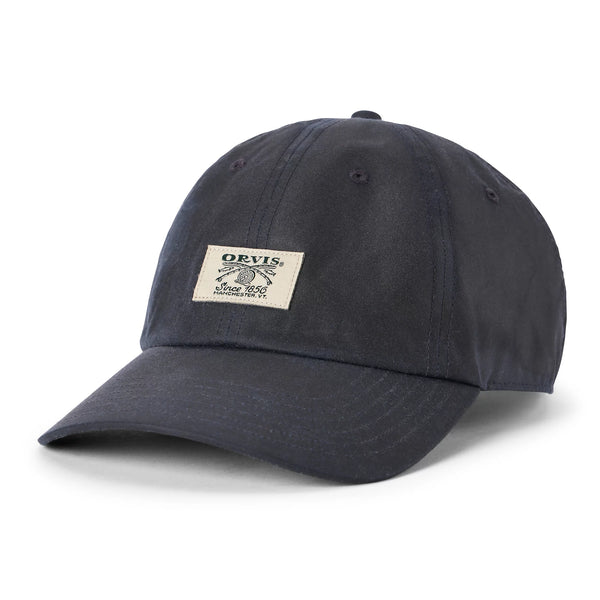 Orvis Vintage Waxed Cotton Ball Cap - Crossed Rods
