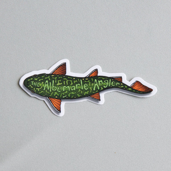 Albemarle Angler Sticker - Brookie