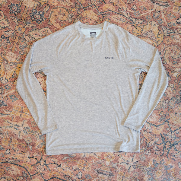 Albemarle Angler x Orvis DriCast Long-Sleeve Crewneck - Modern Logo - Unisex
