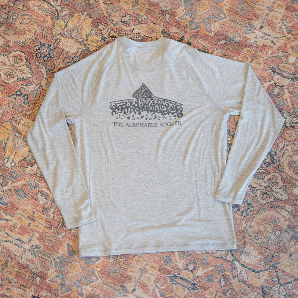 Albemarle Angler x Orvis DriCast Long-Sleeve Crewneck - Modern Logo - Unisex