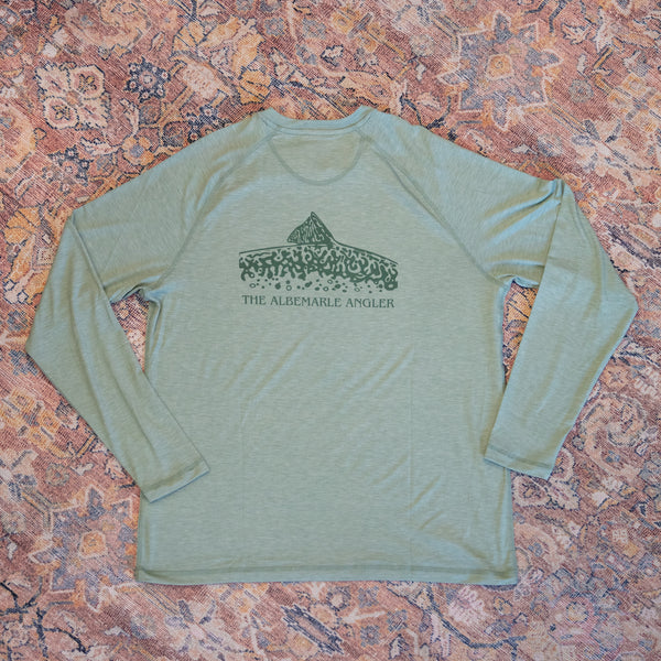 Albemarle Angler x Orvis DriCast Long-Sleeve Crewneck - Modern Logo - Unisex