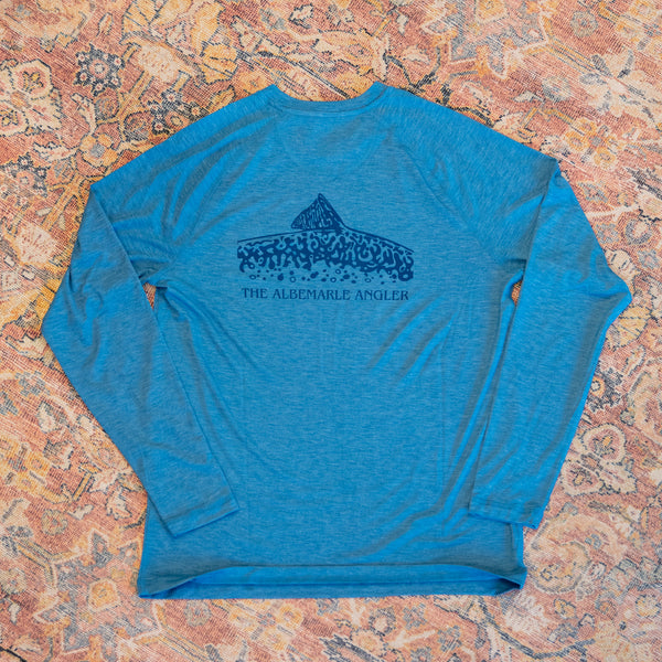 Albemarle Angler x Orvis DriCast Long-Sleeve Crewneck - Modern Logo - Unisex