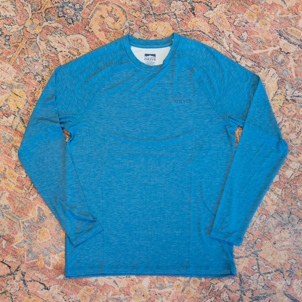 Albemarle Angler x Orvis DriCast Long-Sleeve Crewneck - Modern Logo - Unisex