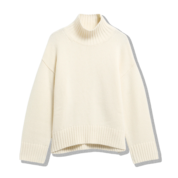 Barbour Woodhouse Cashmere-Blend Funnel Neck Jumper