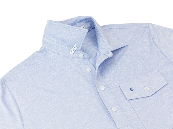 Criquet Heather Performance Sport Players Shirt