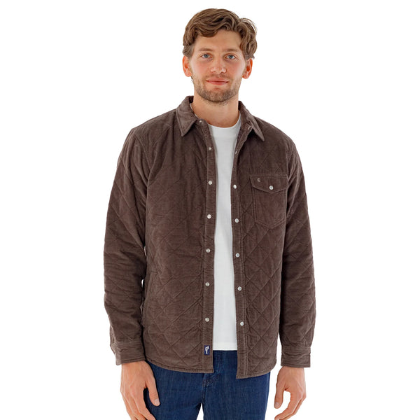 Criquet Corduroy Quilted Shacket