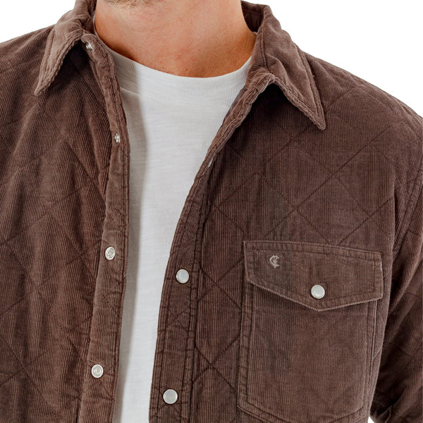Criquet Corduroy Quilted Shacket