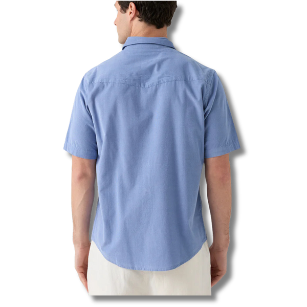 Criquet Short Sleeve Corduroy Pearl Snap