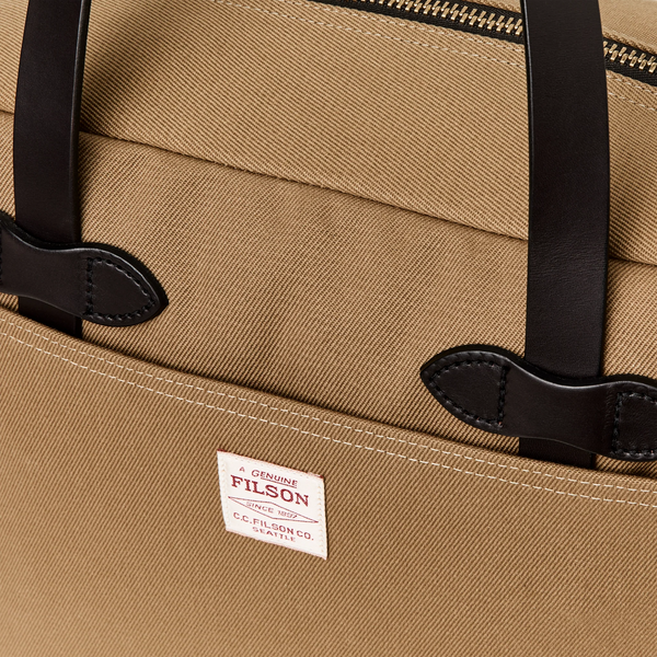 Filson Rugged Twill Zipper Tote Bag