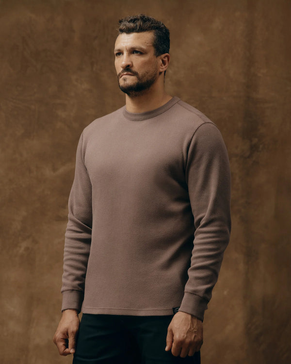 Filson Waffle Knit Thermal Crewneck Sweater
