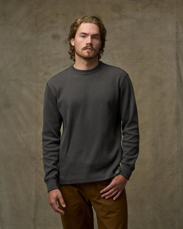 Filson Waffle Knit Thermal Crewneck Sweater