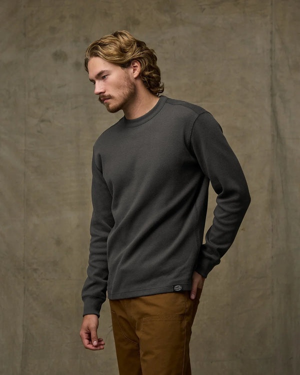 Filson Waffle Knit Thermal Crewneck Sweater