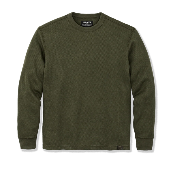 Filson Waffle Knit Thermal Crewneck Sweater