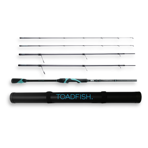 Toadfish Stowaway Travel Spinning Rod