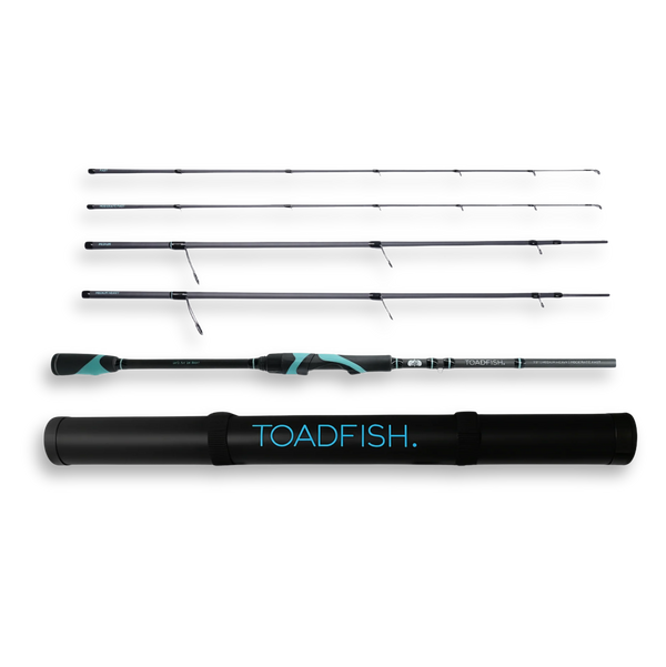Toadfish Stowaway Travel Spinning Rod
